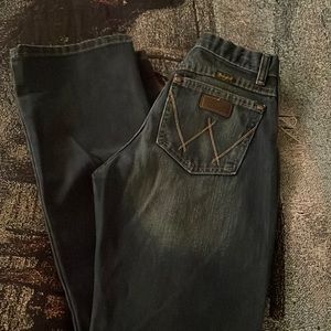 Boys wrangler, Retro relaxed bootcut Size 16 slim